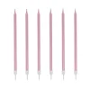 Cerf Dellier 12 bougies roses hautes 13 cm