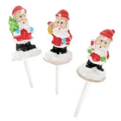 Cerf Dellier 3 décors Santa Claus assortis sur pique
