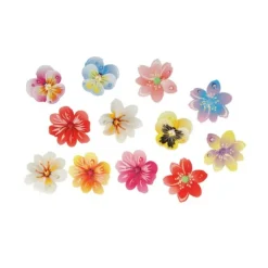 Cerf Dellier 13 Fleurs 3D comestibles en azyme assorties
