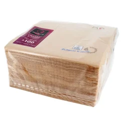 Cerf Dellier 100 Serviettes de table biodégradables