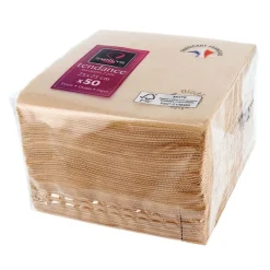 Cerf Dellier 50 Serviettes de table biodégradables