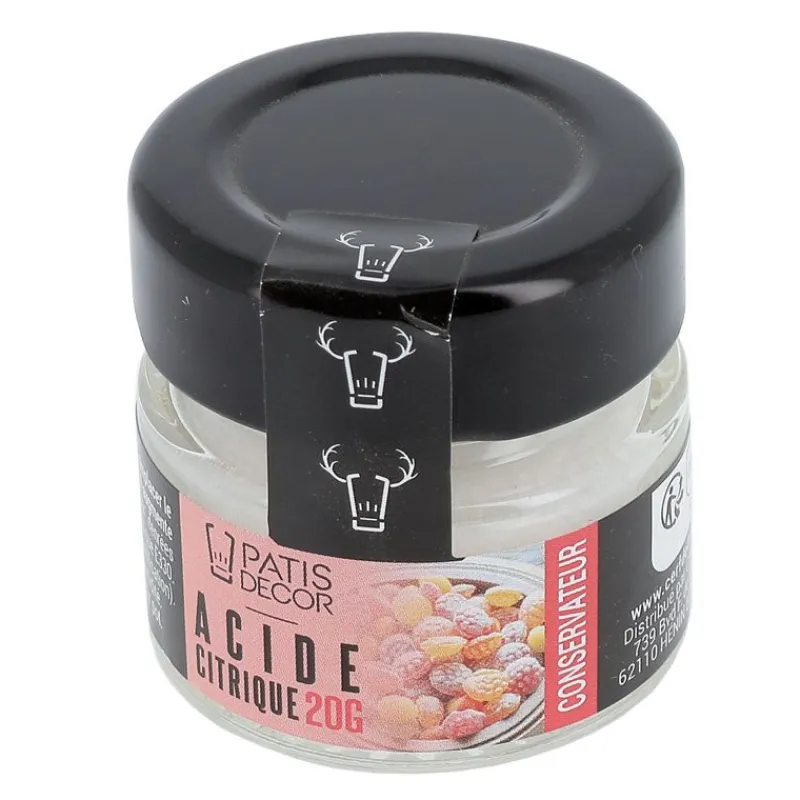 Cerf Dellier Acide Citrique 20 g