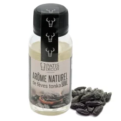 Cerf Dellier Arôme alimentaire naturel de Tonka 50 ml
