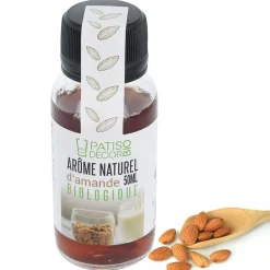 Cerf Dellier Arôme naturel d'amande biologique 50 ml - DDM 03/25