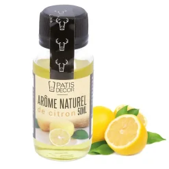 Cerf Dellier Arôme naturel de Citron 50 ml