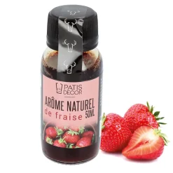 Cerf Dellier Arôme naturel de Fraise 50 ml