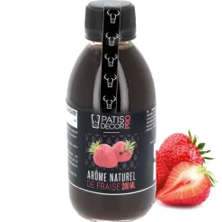 Cerf Dellier Arôme naturel de Fraise 200 ml