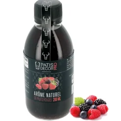 Cerf Dellier Arôme naturel de Fruits rouges 200 ml