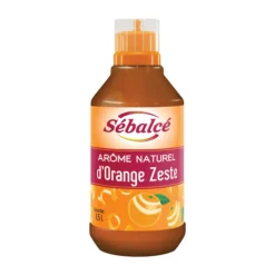 Cerf Dellier Arôme naturel d'orange Zeste Sébalcé 500 ml