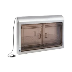 Cerf Dellier Armoire de décontamination avec serrure - avec panier fil inox - pour 40 couteaux