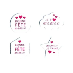 Cerf Dellier Assortiment chocolats blancs Bonne Fête Maman (x 96) - DDM 10/24