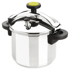 Cerf Dellier Autocuiseur inox 24 cm hauteur 25 cm avec panier