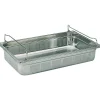 Cerf Dellier Bac gastronorme perforé inox - avec anses panier - GN 1/1 profondeur 10 cm