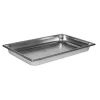 Cerf Dellier Bac gastronorme perforé inox - sans anse - GN 1/1 profondeur 5,5 cm