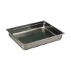 Cerf Dellier Bac gastronorme plein inox - sans anse - GN 2/1 profondeur 10 cm