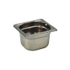 Cerf Dellier Bac gastronorme plein inox - sans anse - GN 1/6 profondeur 15 cm