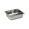 Cerf Dellier Bac gastronorme plein inox - sans anse - GN 2/3 profondeur 10 cm