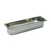 Cerf Dellier Bac gastronorme plein inox - sans anse - GN 2/4 profondeur 10 cm
