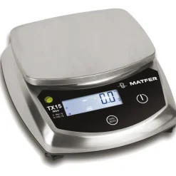 Cerf Dellier Balance digitale inox NEO TX IP65 jusqu'à 15 Kg /1 à 2 g