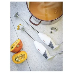 Cerf Dellier Bamix mixeur Gastro 200 blanc tube 18,5 cm