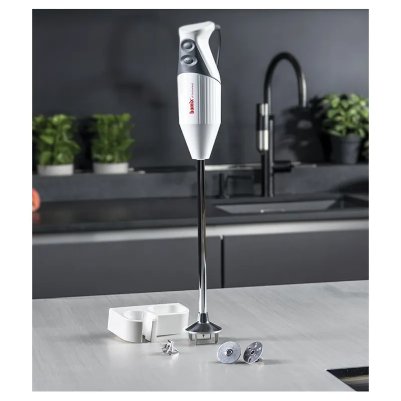 Cerf Dellier Bamix mixeur Gastro 350 blanc tube 28,5 cm