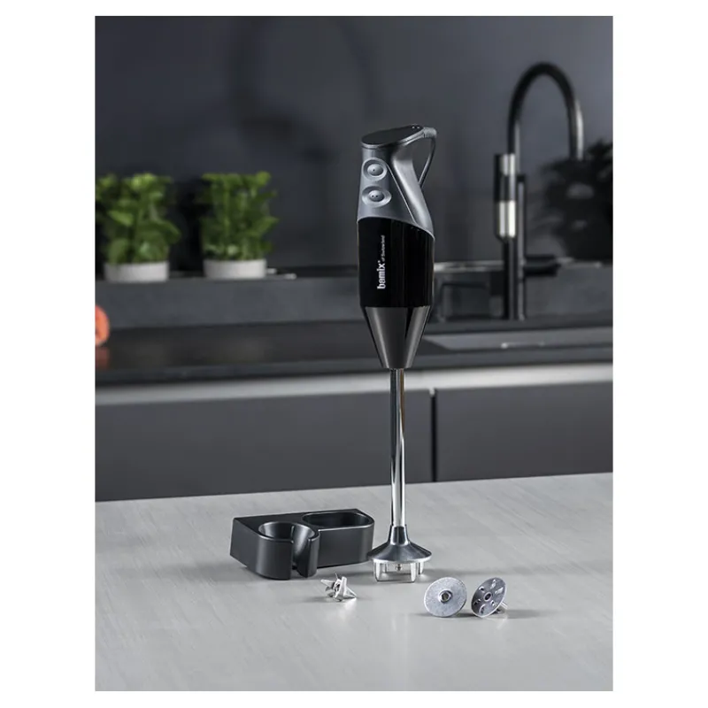 Cerf Dellier Bamix mixeur Gastro 200 noir tube 18,5 cm