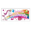 Cerf Dellier Banderole Anniversaire Licorne (x24)