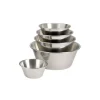 Cerf Dellier Bassine conique inox, bord roulé ouvert - Ø 32 cm