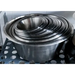 Cerf Dellier Bassine inox fond plat 32 cm