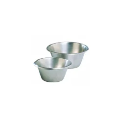 Cerf Dellier Bassine inox fond plat 18 cm