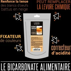 Cerf Dellier Bicarbonate alimentaire 100 g