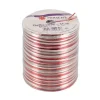 Cerf Dellier Bolduc Raphia Pearl rouge / argent 50 m