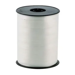 Cerf Dellier Bolduc satiné blanc 7mm (500 m)