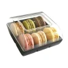 Cerf Dellier Boîte 6 macarons noire