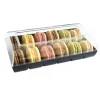 Cerf Dellier Boîte 12 macarons noire
