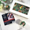Cerf Dellier Boîte cupcakes blanche rectangulaire 24 x 16 x 7,5 cm