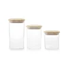 Cerf Dellier Boîte de conservation pour aliments en verre