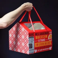 Cerf Dellier Boîte pâtissière Maison 31 cm, hauteur 26 cm
