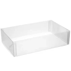 Cerf Dellier Boîte transparente rectangle 16 x 12 x 2,5 cm (x5)