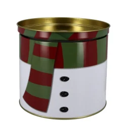 Cerf Dellier Boîtes à biscuits de Noël Set de 3 à empiler Bonhomme de neige