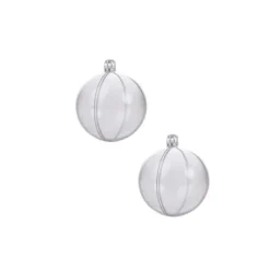 Cerf Dellier Boîtes à dragées petite boule transparente x 3