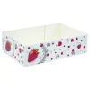 Cerf Dellier Boîtes petits-fours Morgane 18 x 12 cm - Hauteur 5 cm (x 100)