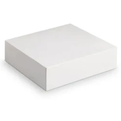 Cerf Dellier Boîtes pâtissières blanches 14 x 14 x 7 cm (x 50)
