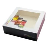 Cerf Dellier Boîtes pâtissières fenêtres 40 x 40 x 12 cm (x 25)