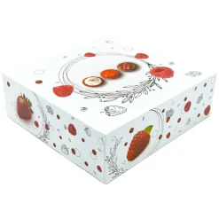 Cerf Dellier Boîtes pâtissières Morgane 30 x 30 cm - Hauteur 10 cm (x 25)