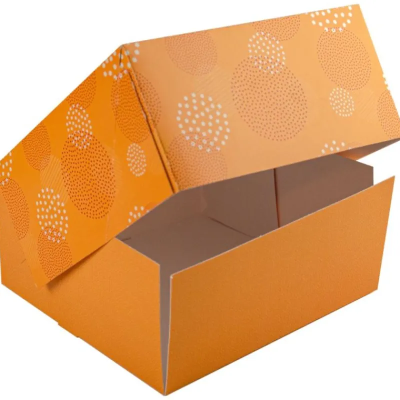 Cerf Dellier Boîtes pâtissières Pauline 26 x 26 cm Hauteur 10 cm (x 25)