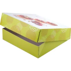 Cerf Dellier Boîtes pâtissières Pauline 23 x 23 cm Hauteur 5 cm (x 50)