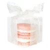 Cerf Dellier Boîtes transparentes 8 x 8 x 8 cm (x 4)