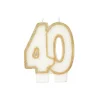 Cerf Dellier Bougie anniversaire 40 ans