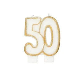Cerf Dellier Bougie anniversaire 50 ans